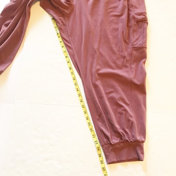 ATHLETA Salutation Cargo Jogger Pants Tawny Rose Pink Leggings Womens 3X - Picture 8 of 10